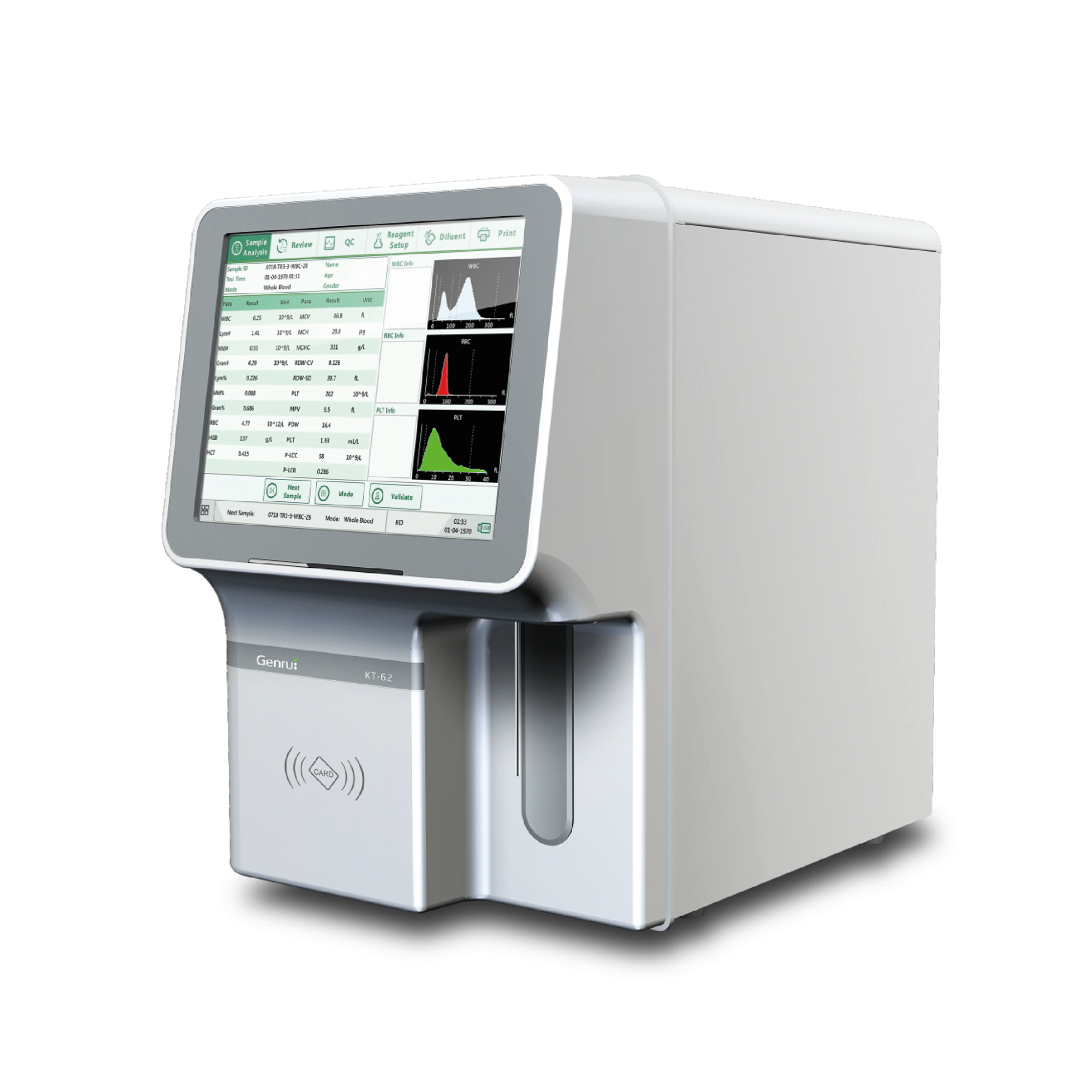 Hematology 3 part cell counter- KT 62 - Image 2